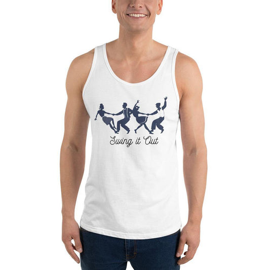 Swing it Out Men's Tank Top - Pixtyles